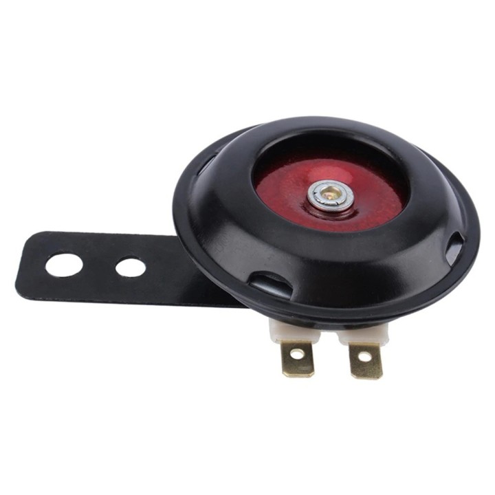 klaxon de moto 77mm 12v puissant 105dB scooter cyclomoteur VTT Go-Karts Dirt Bike Pocket Bike