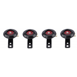Motorradhorn 77mm 12v Leistungsstarkes 105dB Scooter Moped ATV Go-Karts Dirt Bike Pocket Bike