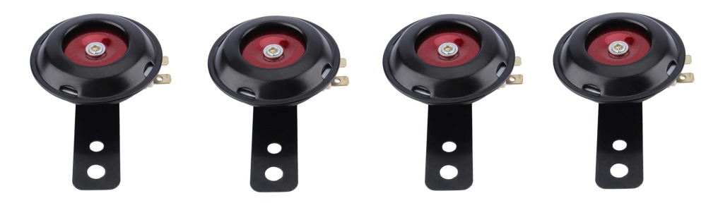 klaxon de moto 77mm 12v puissant 105dB scooter cyclomoteur VTT Go-Karts Dirt Bike Pocket Bike