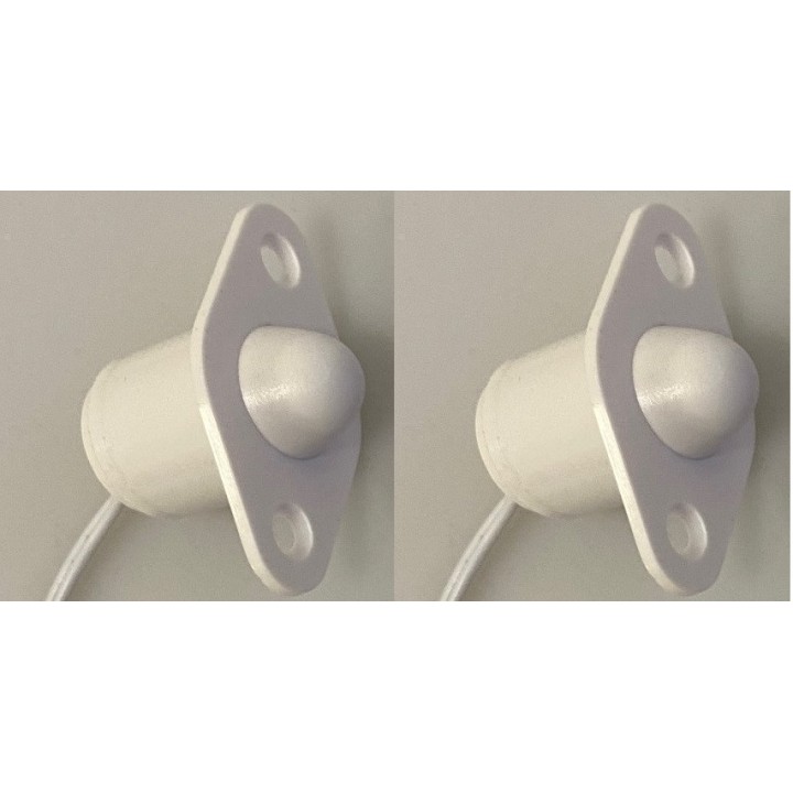 Lot de 2 contact autoprotection encastre inter a bille haa29 1 nf position enfoncée capteur 20mm