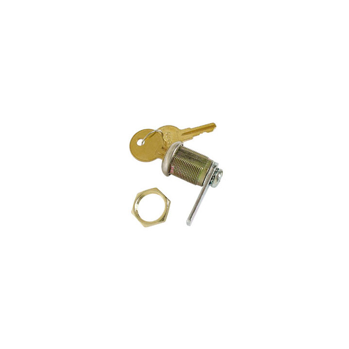 Lock key hole 19mm in 22mm max 2 positions on off safety enclosure cabinet ref: ks10 velleman - 2