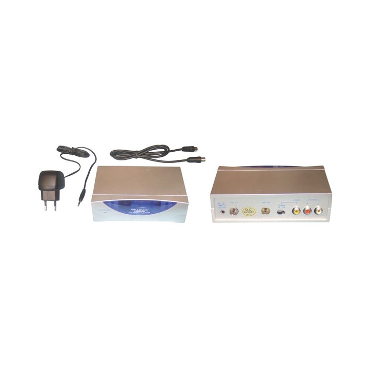 2 Modulatore rf trasmettitore convertitore audio video registratore videocamera dvd televisione camrfm2 velleman - 1