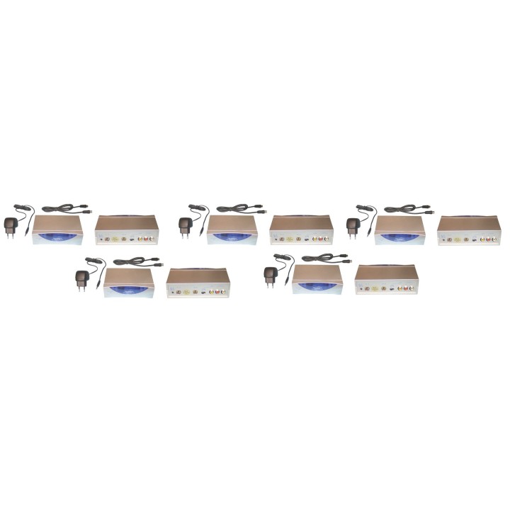 Modulateur convertisseur rf transmetteur audio video camrfm2 camescope magnetoscope dvd television