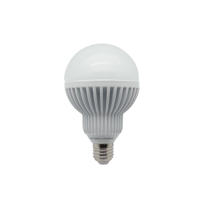 Globe lamp h.q. led 11w > 43w e27 230v 4200 ° k neutral white 660lm ø 94 x 150mm ref: lal1q2c velleman - 1