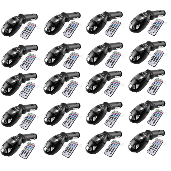 Fm transmitter mp3 radio transmitter wireless car remote key usb sd / mmc 9999