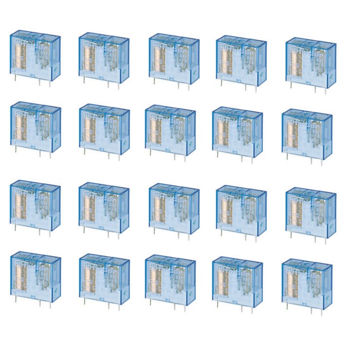 Relais electrique 24v cc finder serie 40 24vdc 16a (5mm) rlf4061-9024