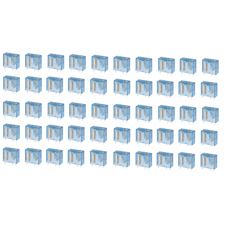 Rele electrico finder serie 40 24vdc 16a (5mm) rlf4061 9024 accesorios electricos