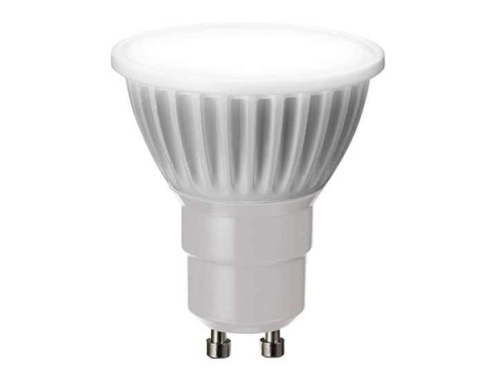Led spot lamp 4w warm white 2700 ° k 165 lm gu10 230vac ø 50 x 58mm ref: lal3b3j velleman - 1