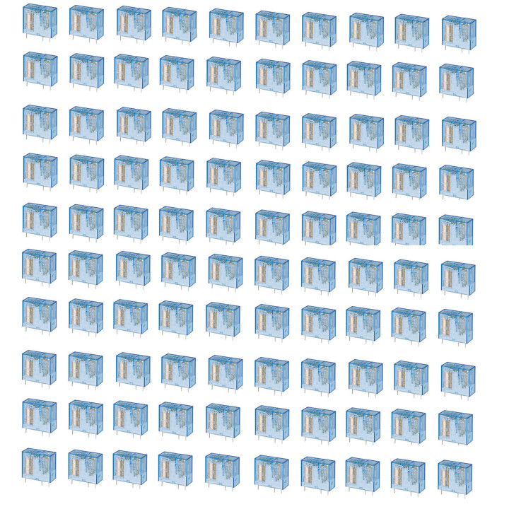 Elektrischer relais finder serie 40 24vdc 16a (5mm) rlf4061 9024 elektrische zubehorteile