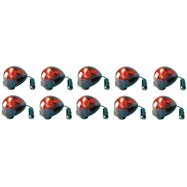Rundumleuchte mit magnet saugfuß 12vdc 5w rot elektrische rundumleuchte signaltechnik