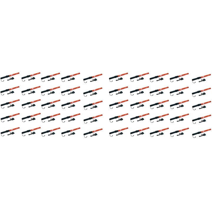 10 Baton rechargeable torch light red traffic signaling plane car road policing