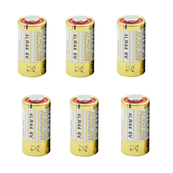 Lot de 6 piles 6v 4lr44 476a px28a a544 anti aboiement petsafe v34px 7h34
