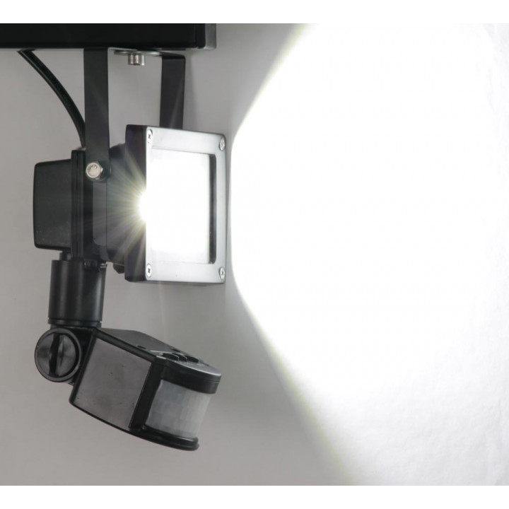 Projector led spot smd 110v 220v 10w radar ir ip65 waterproof outdoor light lighting jr international - 1