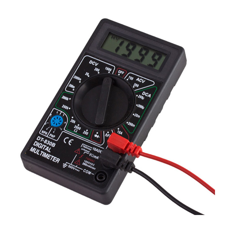 Controlador digital intendidad tension dvm830l comprobantes numericos voltmetros amperiometro comprobantes digital velleman - 2