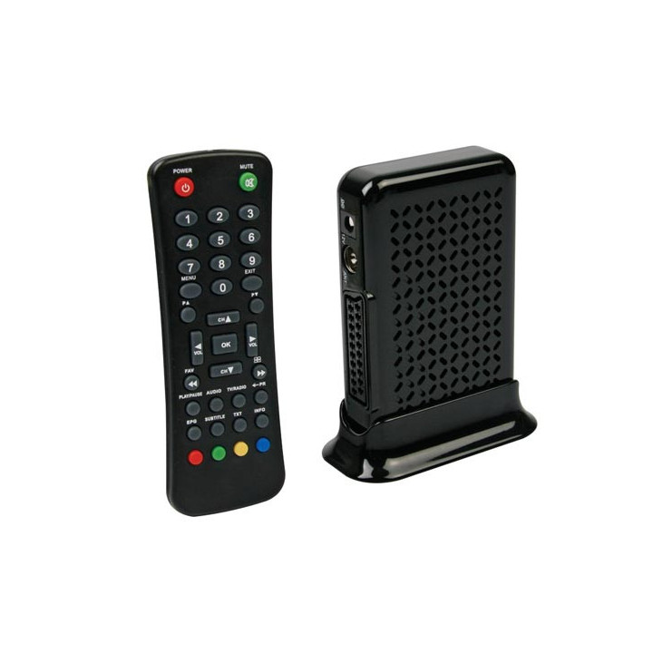 Receiver Decoder tnt Scart-Eingang Netzteil Fernbedienung dvbtr2