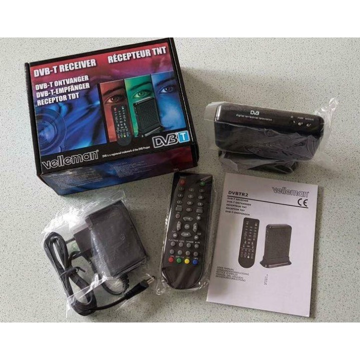 hohe Qualität der kleinste Mini-HD DVB-T2-TV-Empfänger compatilbe mit DVB-T / MPEG-4 / H.263