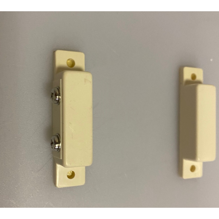 Contact magnetique capteur nf saillie adhesif blanc contacteur ouverture  porte detecteur detection