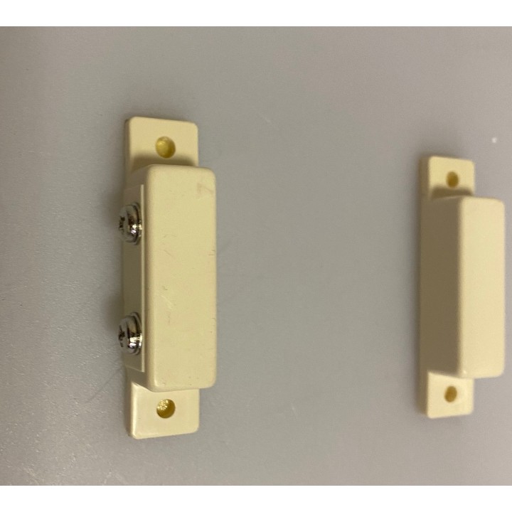 Detector surface mounting nc magnetic contact, white alarm detector alarm sensor switches magnetic door sensors white magnetic