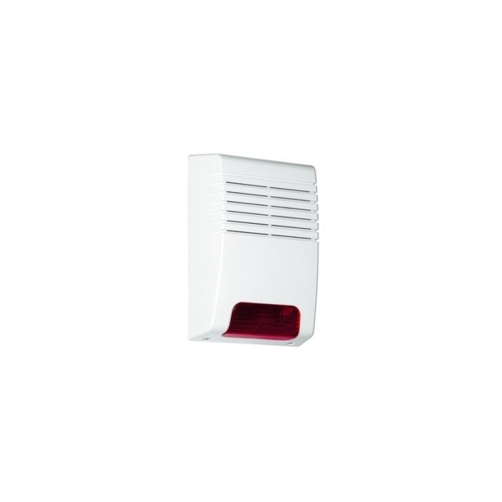 116db sirena de alarma electrónica 12vdc autoalimentado orificio externo-350