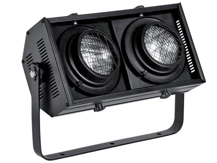 Training has shielded control dmx - 2 lamps dwe 120v/650w - black vdp6502bl velleman - 1