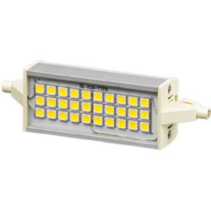 5050 lámpara led para el proyector de base r7s 118mm 8w > 2900 lm 50w 230vac 675 º k ref: elev30424r7s cen - 1