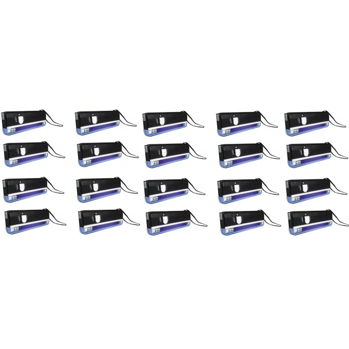 Lampe uv detecteur de faux billet lumiere noire lamp04tbl zluvb ultraviolet carte bancaire