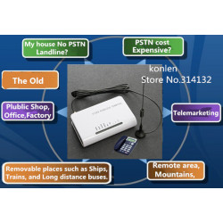 Gsm gateway 2 líneas de transformación de relé para teléfono fijo sagem ll-b2021 rohde schwarz - 6
