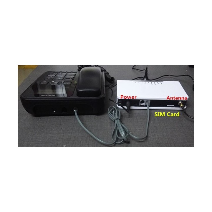 Gsm gateway 2 lines relay transformer for fixed phone sagem ll-b2021 rohde schwarz - 5