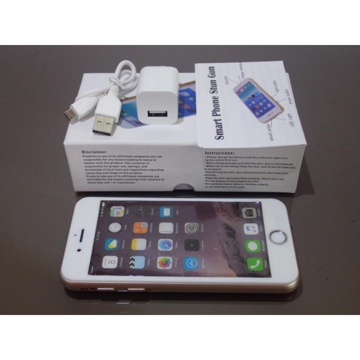 Shocker decharge arme electrique rechargeable I-PHONE Taser Téléphone iphone