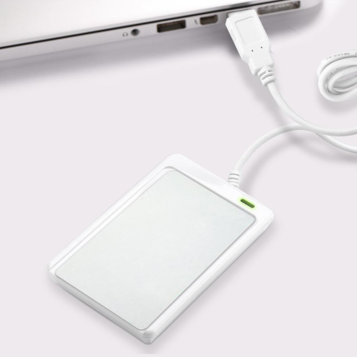 Lecteur enregistreur acr122u pour badges cartes 13.56 MHz SmartCard sans contact USB