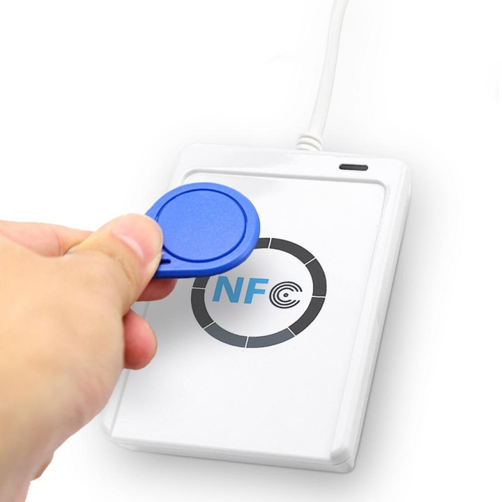 Lecteur enregistreur acr122u pour badges cartes 13.56 MHz SmartCard sans contact USB