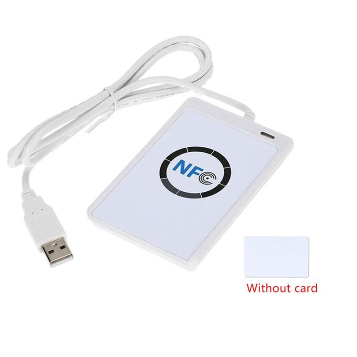 Lecteur enregistreur acr122u pour badges cartes 13.56 MHz SmartCard sans contact USB
