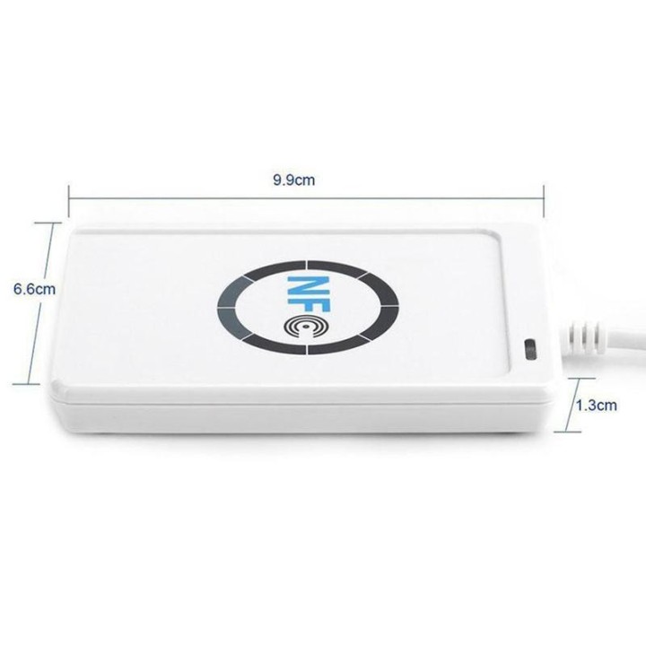 NFC ACR122U RFID lector y escritor inteligente sin contacto / USB + 5X IC Card 2017 al por mayor