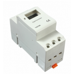 Reloj  24vcc 2200w 7 dias thc15a para fijacion din jr international - 8