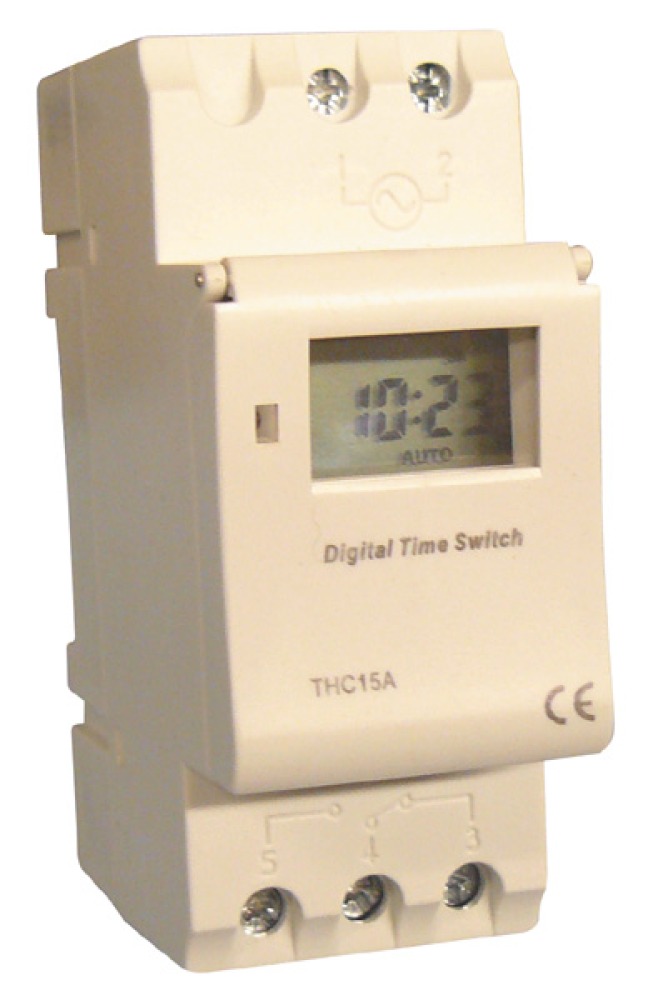Clock electric digital clock 220vac 2200w 7 days programmable clock for rail, din digital programmable clock for pool alarm acti