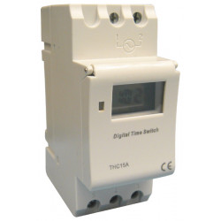 Clock electric digital clock 220vac 2200w 7 days programmable clock for rail, din digital programmable clock for pool alarm acti