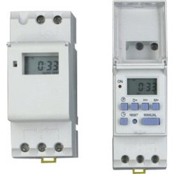 Clock electric digital clock 220vac 2200w 7 days programmable clock for rail, din digital programmable clock for pool alarm acti