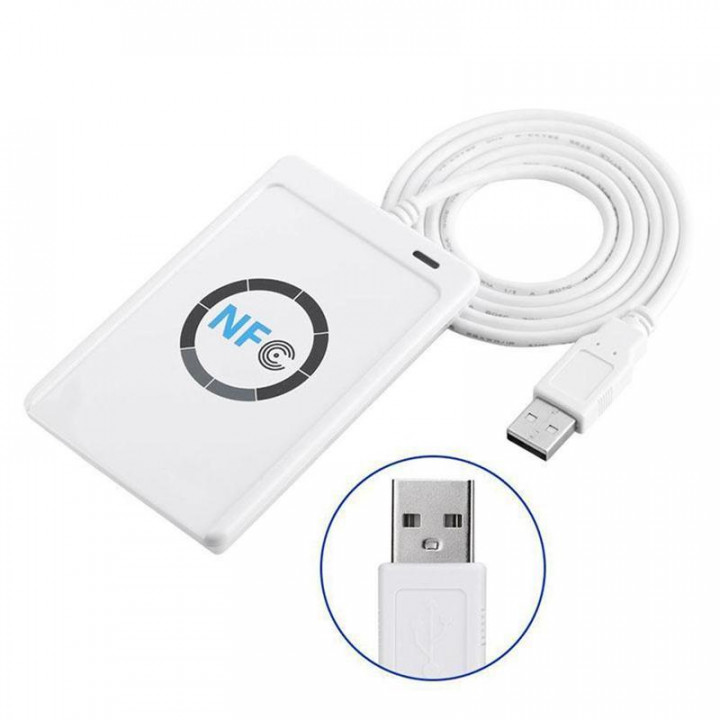 NFC ACR122U RFID kontaktlosen Smart Reader & Writer / USB + 5X IC Karte 2017 Großhandel