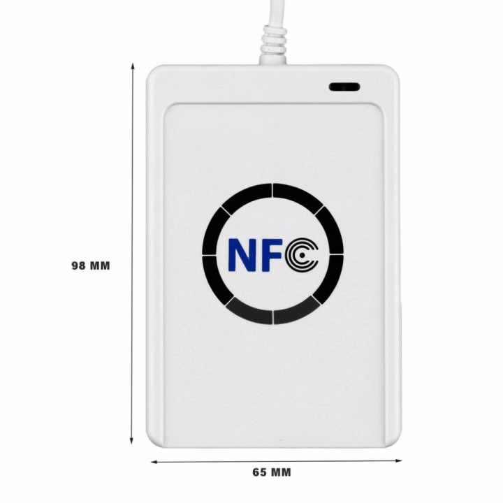 NFC ACR122U RFID kontaktlosen Smart Reader & Writer / USB + 5X IC Karte 2017 Großhandel