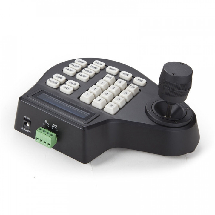 Rs485 2d cctv keyboard controller joystick dc 12v for security
