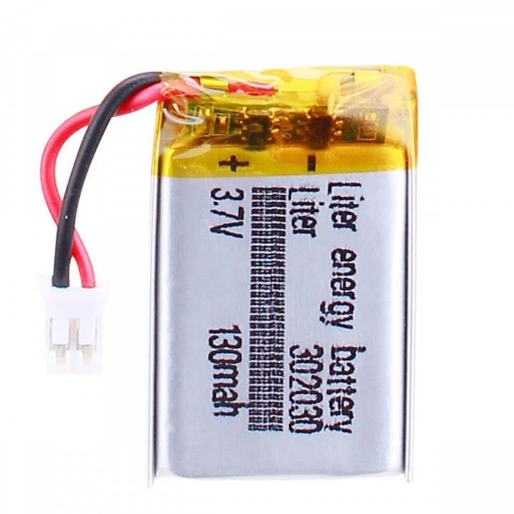 3.7v 140mah rechargeable battery for gsm12v with GA01P connector GSM  transmitter