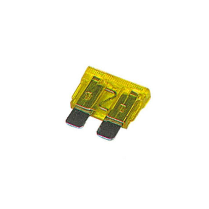 Fusible de coche con indicador luminoso 20a amarillo afu20l