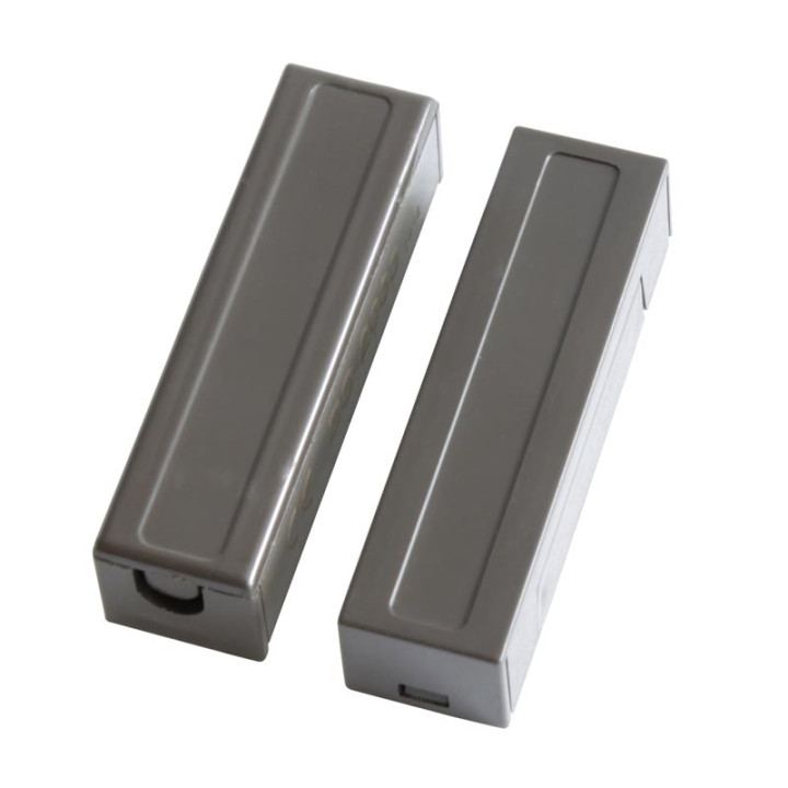 Rivelatore di apertura del sensore magnetico contatto di allarme contatto nf proiezione crema bs-2033 marrone jr international -