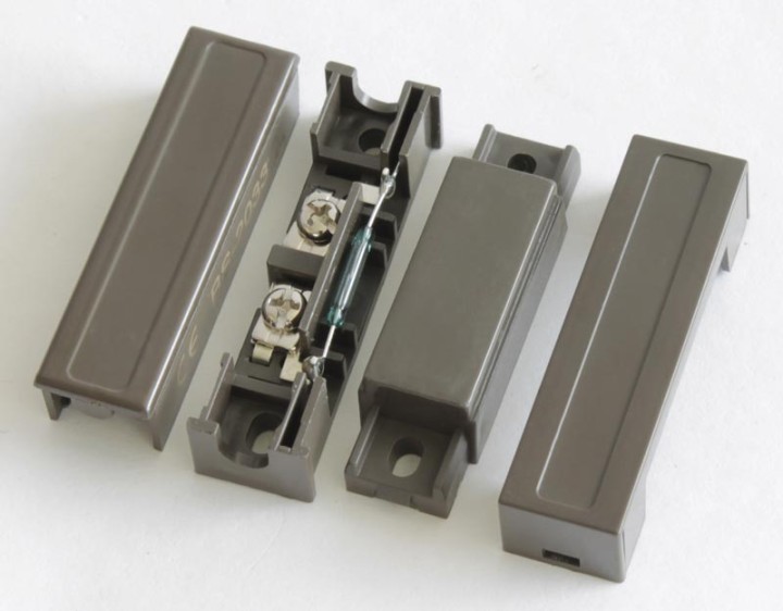 Detector öffnung sensor magnetkontakt alarmkontakt nf projektion creme bs-2033 braun jr international - 1