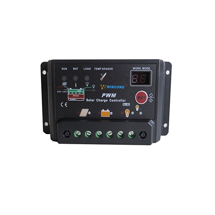 Regulador carga 30a 13vcc 12v 24v corriente celula solar controlador corriente carga intensidad regulacion