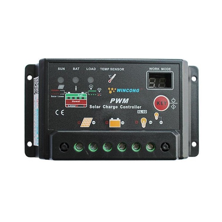 Regolatore carica 30a 13vcc 12v 24v corrente cellule solari dispositivo controllo corrente carica tensione cellule solari