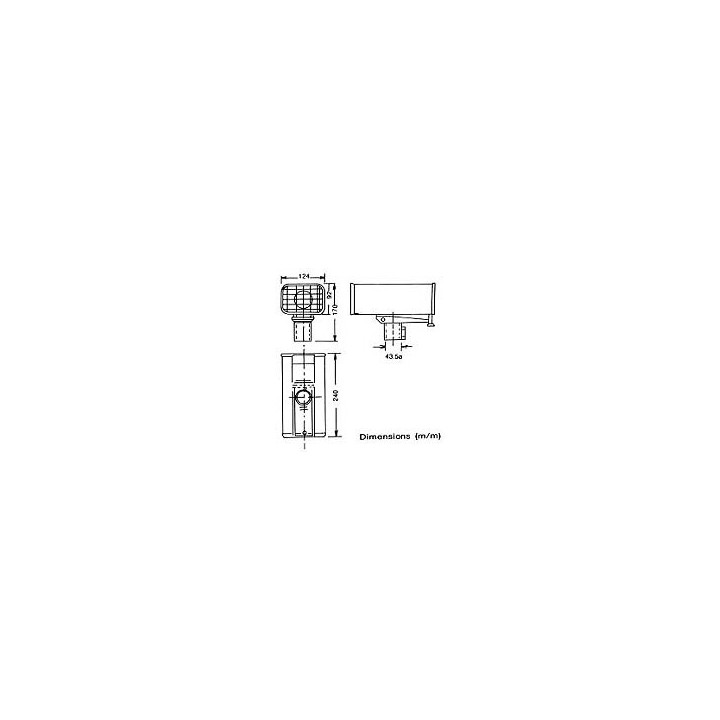 Infrared barrier external infrared barrier, 100 200m, 10 30vdc external infrared barrier perimetric protection pool safety infr