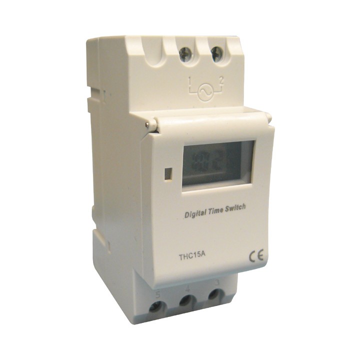 Clock electric digital clock 220vac 2200w 7 days programmable clock for rail, din digital programmable clock for pool alarm acti