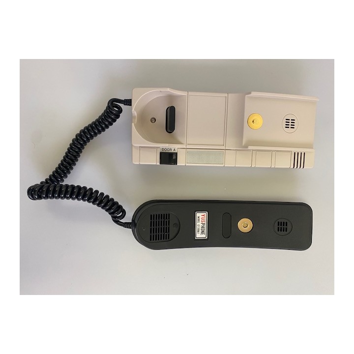 Aparato telefonico para intercomunicador colectivo aparatos telefonicos YUSPHONE yus electric co ltd LT-390 A1