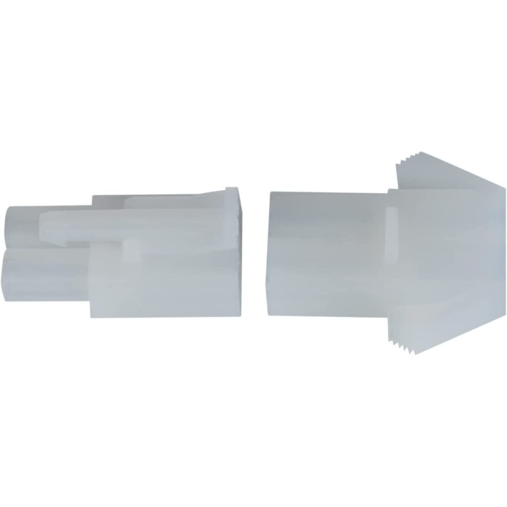 Juego de conectores multifunción 6,2 mm 1 x 2 polos para cables de 0,5 a 2,1 mm² 50v 10a